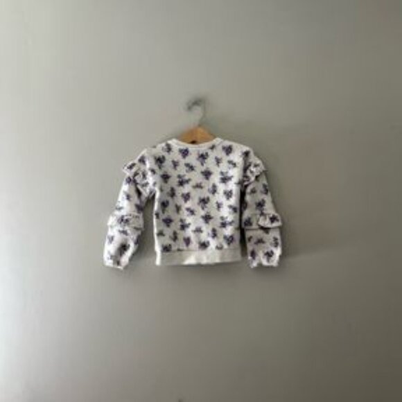 $15 ADD‎ ON Janie and Jack floral sweatshirt Baby Gap Zara Hanna Andersson - Picture 2 of 3